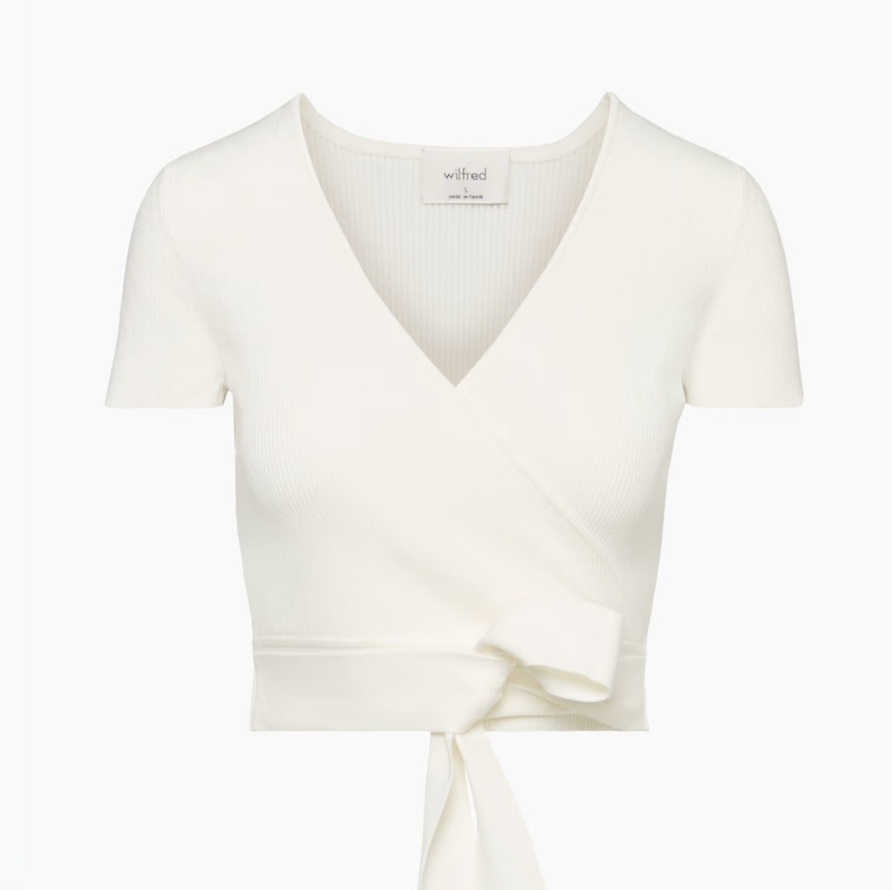 Aritzia Wilfred All Tied Up Sweater